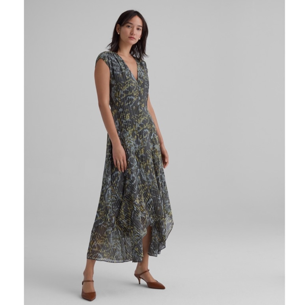 NWT Club Monaco Scarf Hem Dress-6